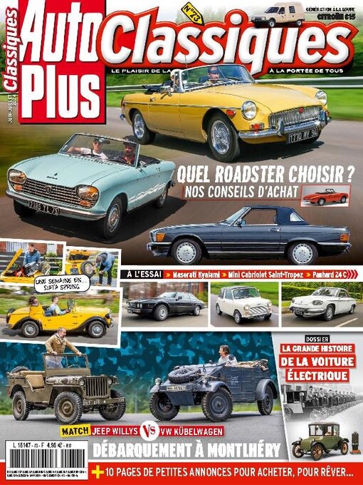 Title details for Auto Plus Classique by Editions Mondadori Axel Springer (EMAS) - Available